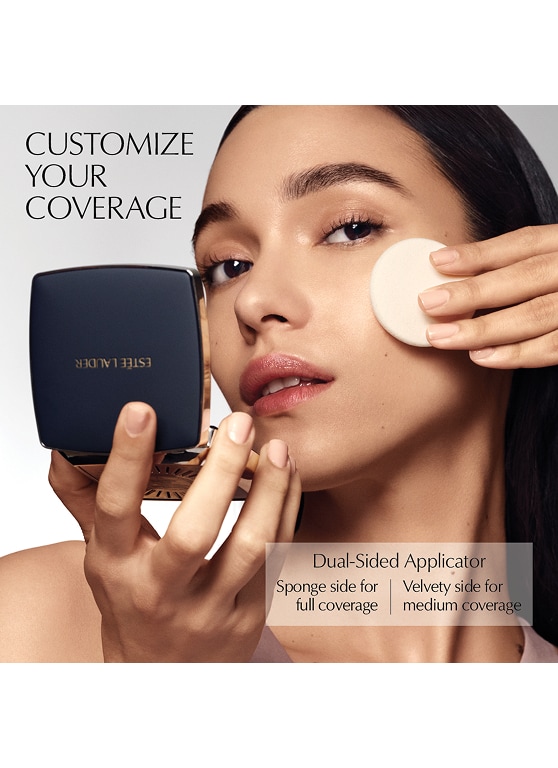 base de maquillaje en polvo mate double wear stay-in-place