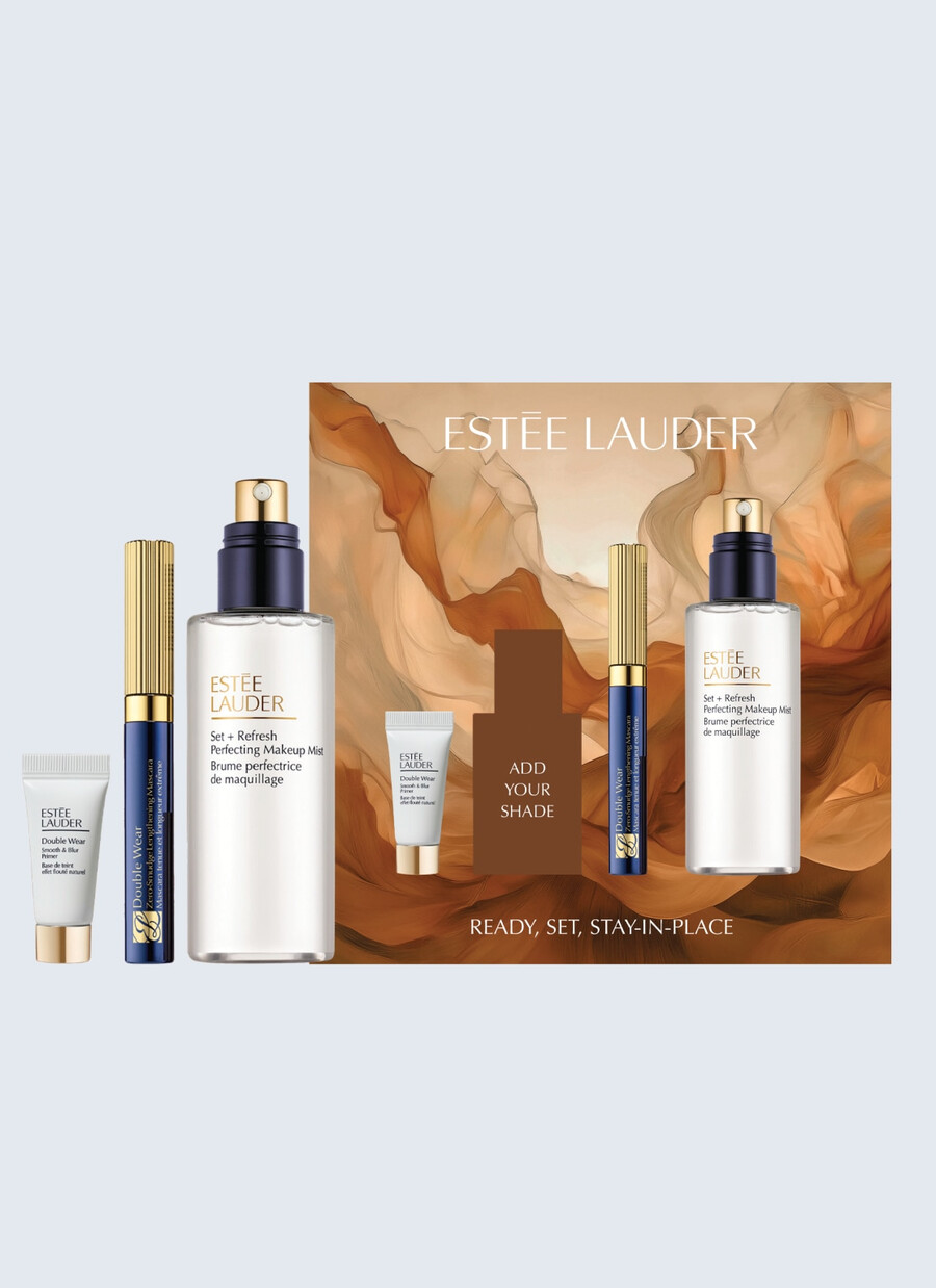 set blockbuster double wear de estée lauder