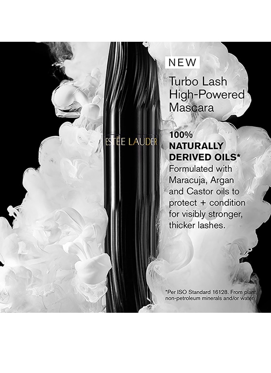 máscara de pestañas turbo lash de alto poder de volumen y longitud