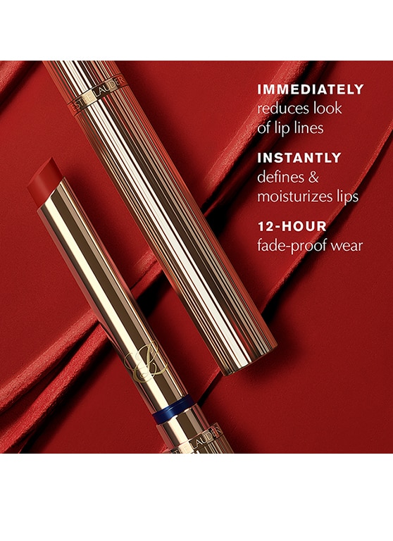 lápiz labial mate de seda explícito de color puro